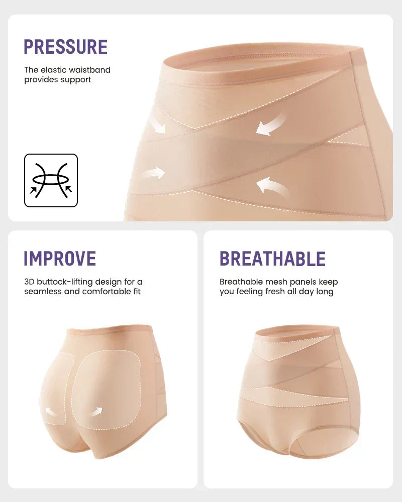 Perla | Culotte a Vita Alta Contenitiva Taglie Forti