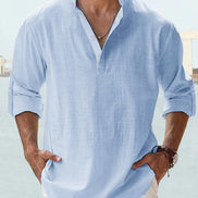 Enzo | Camicia in lino traspirante