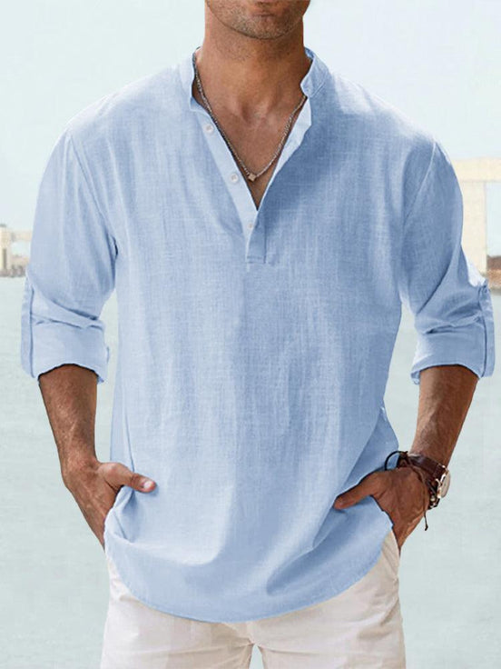 Enzo | Camicia in lino traspirante
