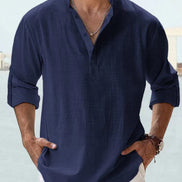 Enzo | Camicia in lino traspirante