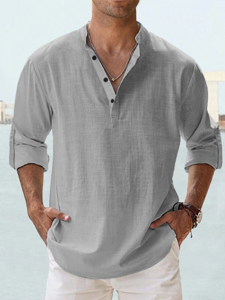 Enzo | Camicia in lino traspirante