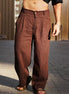 Lino Core – Pantaloni in lino a gamba larga