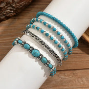 Tamara | Set di Bracciali Turchese Bohémien