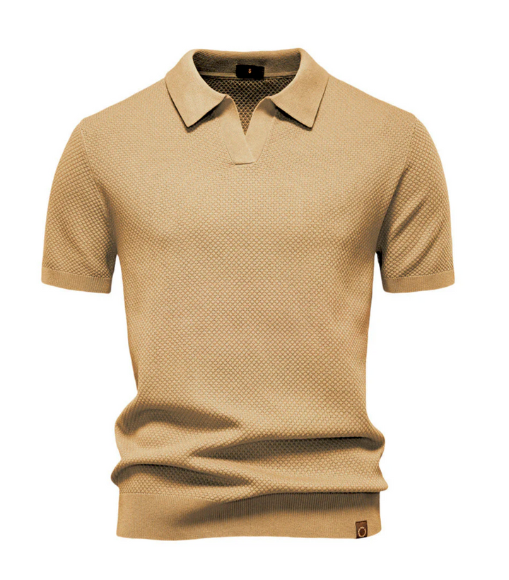 Raffaele – Strukturalna Koszulka Polo