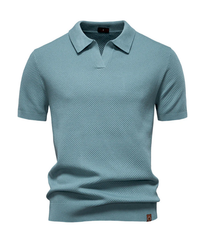 Raffaele – Strukturalna Koszulka Polo