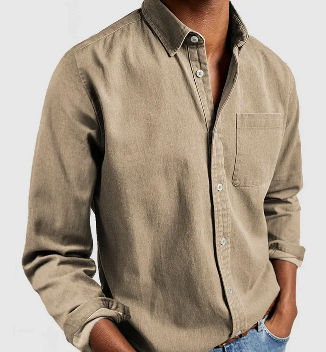 Aireluxe comfort™ - Elegancka premium casualowa koszula dla stylowego wyglądu