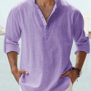 Enzo | Camicia in lino traspirante