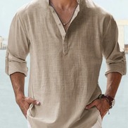 Enzo | Camicia in lino traspirante