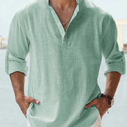 Enzo | Camicia in lino traspirante