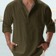 Enzo | Camicia in lino traspirante