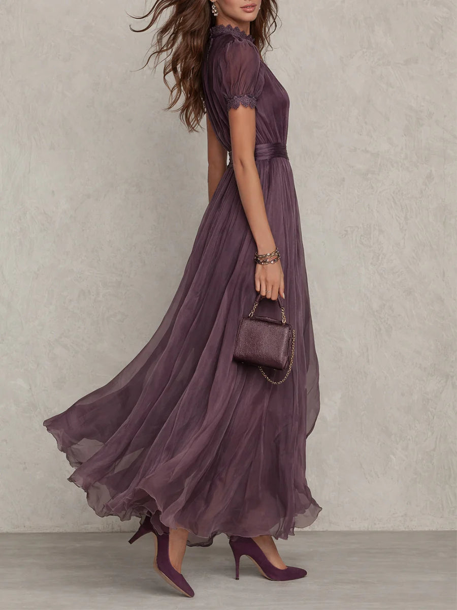Seraphina • Abito lungo viola