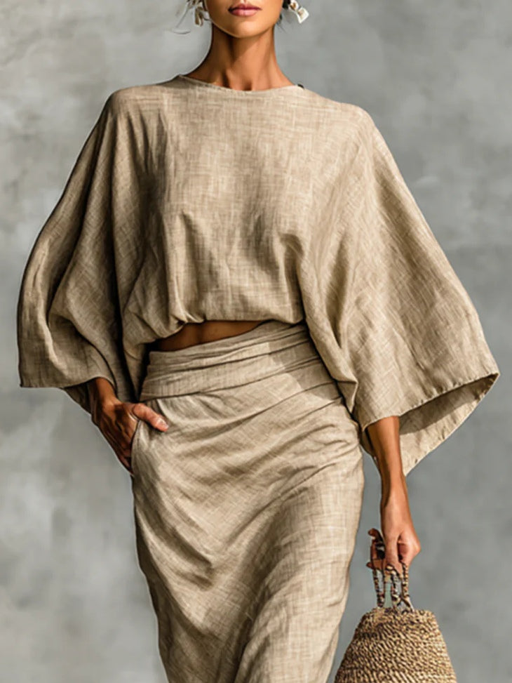 Eleonora | Set due pezzi con gonna
