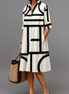 Ellie | Elegante e raffinato abito midi