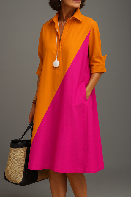 Kayla | Abito midi elegante e raffinato