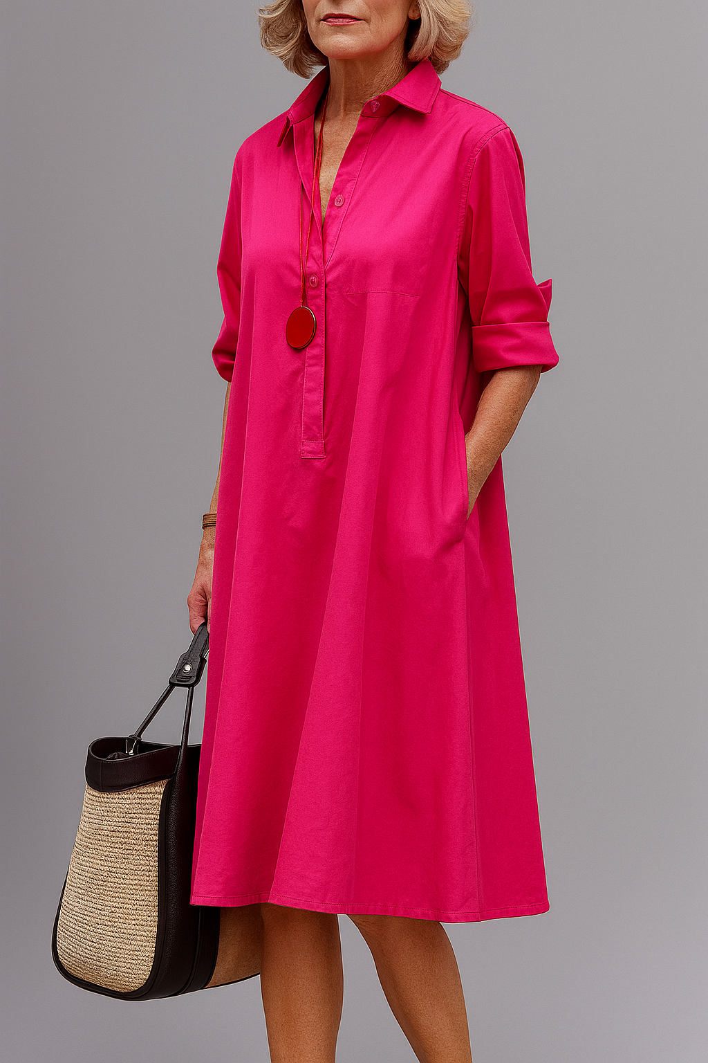 Chloe | Abito midi elegante e raffinato