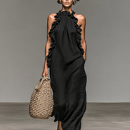 Gladiola™ | Abito Maxi con Tasche