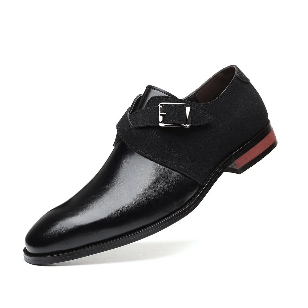 Eredità della pelle – Eleganti scarpe Monk Prestige