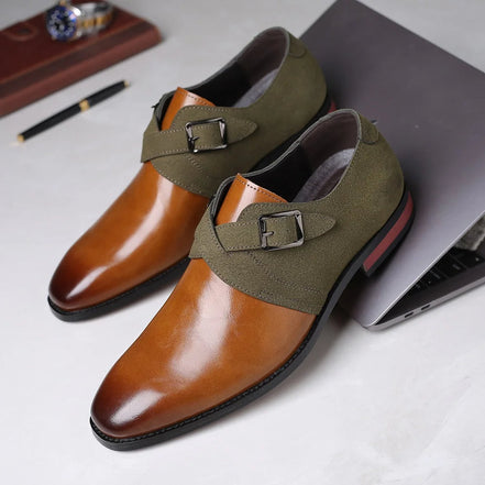 Eredità della pelle – Eleganti scarpe Monk Prestige