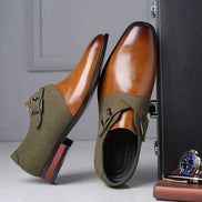 Eredità della pelle – Eleganti scarpe Monk Prestige