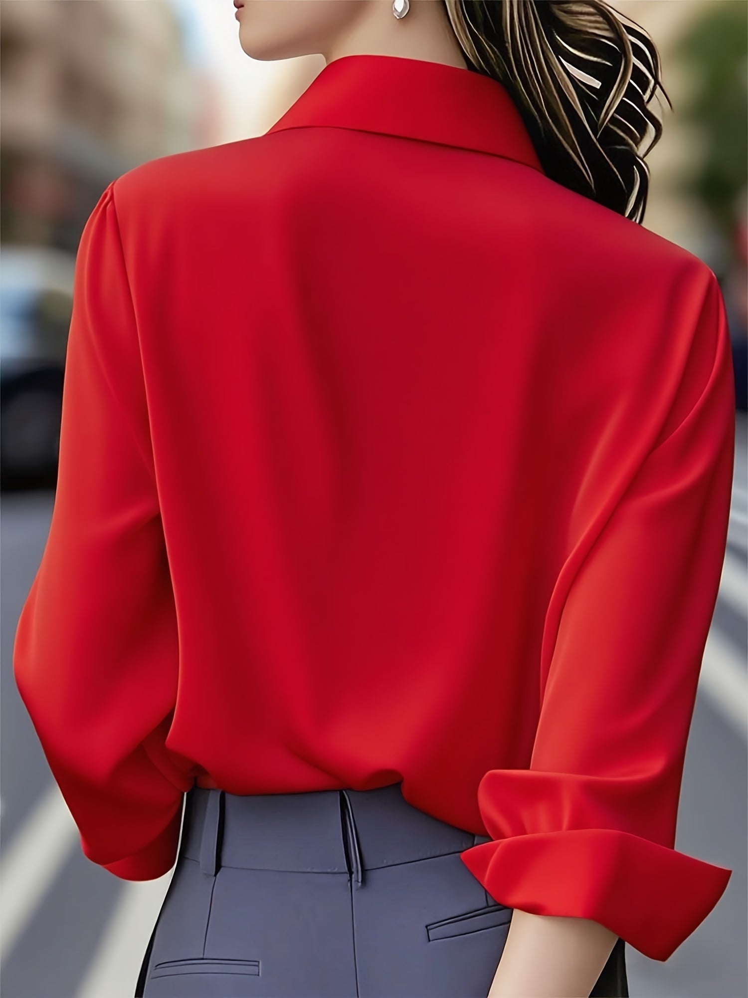 Camicetta Soleil | Elegante camicia a maniche lunghe con bottoni