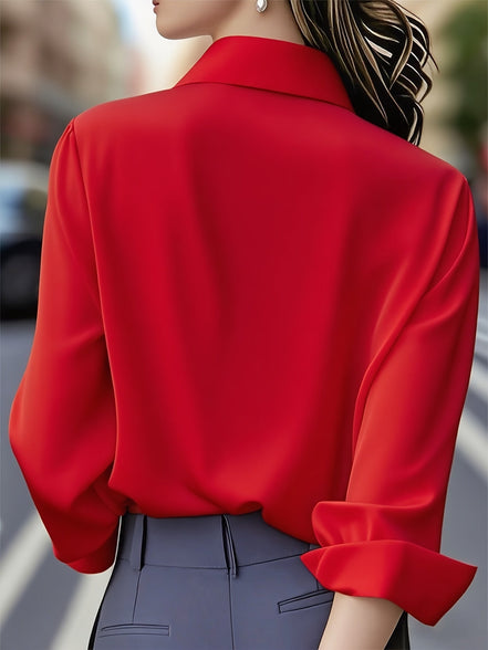Camicetta Soleil | Elegante camicia a maniche lunghe con bottoni