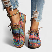 Rossana | Sneakers Comfort Patchwork con Platform