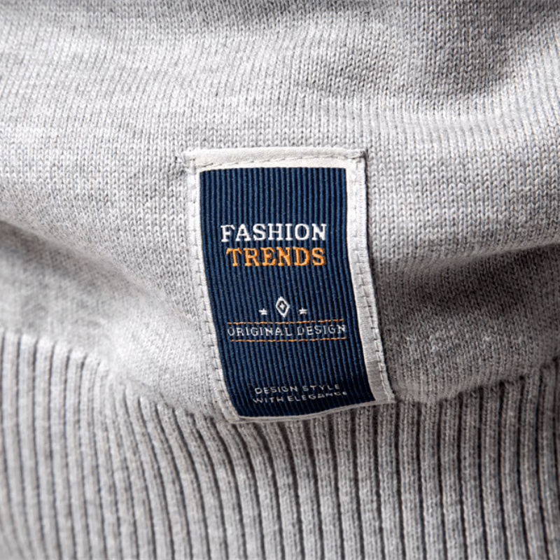 Sweter NordZip z zamkiem błyskawicznym