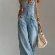 Sofia | Jumpsuit Denim Rilassato Moderno