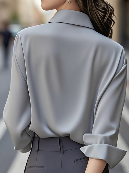 Camicetta Soleil | Elegante camicia a maniche lunghe con bottoni