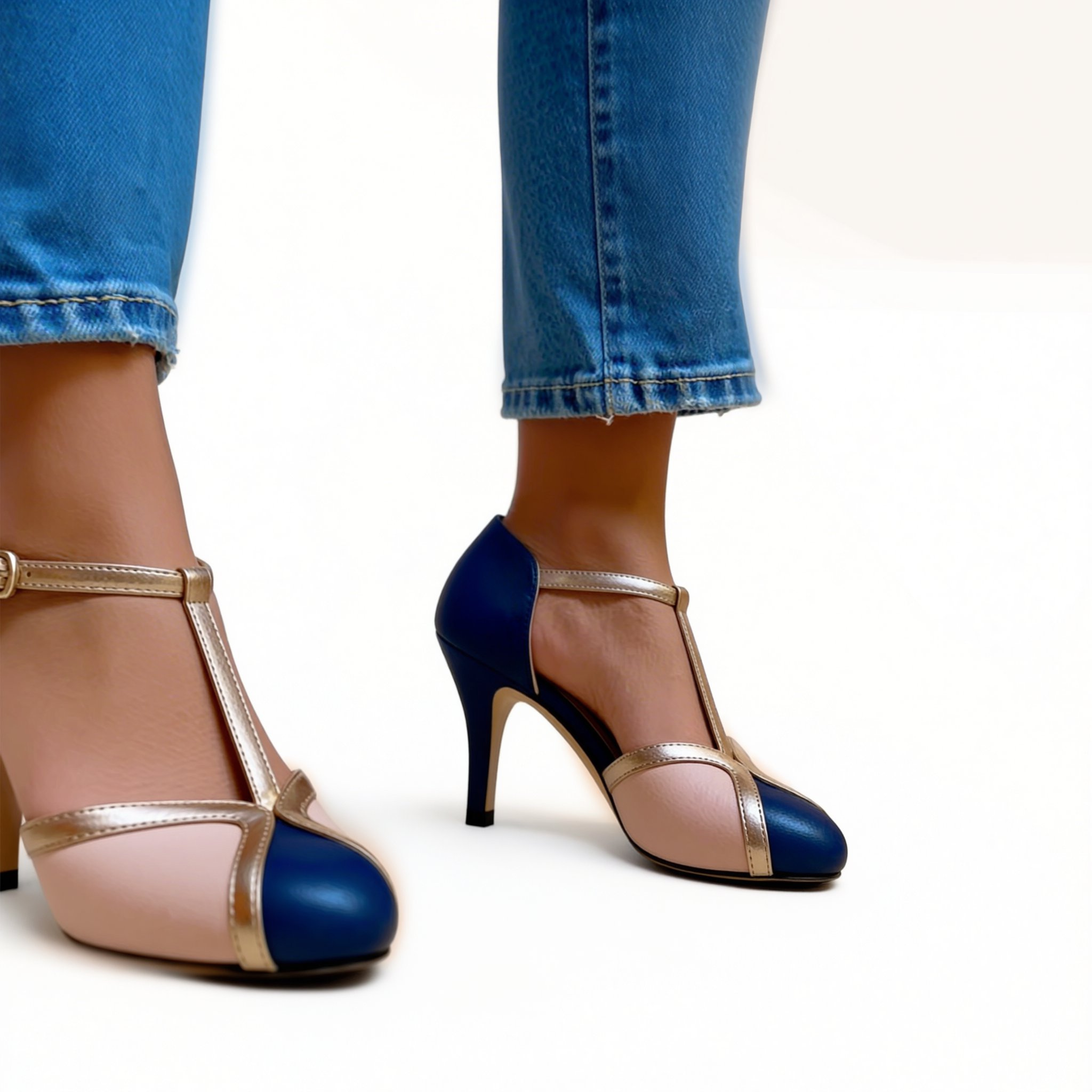 Champagne Chic | Eleganti e comodi tacchi