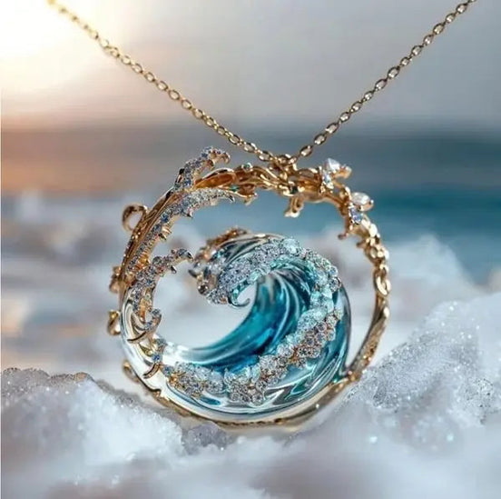 Nerina | Collana con Ciondolo Marino