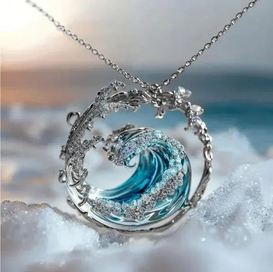 Nerina | Collana con Ciondolo Marino