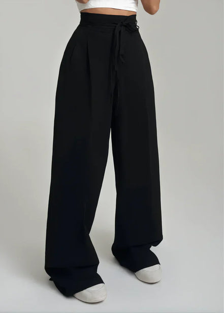 Elara Flared | Pantaloni a gamba larga a vita alta