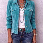 Viviana | Giacca in Velluto Boho Vintage