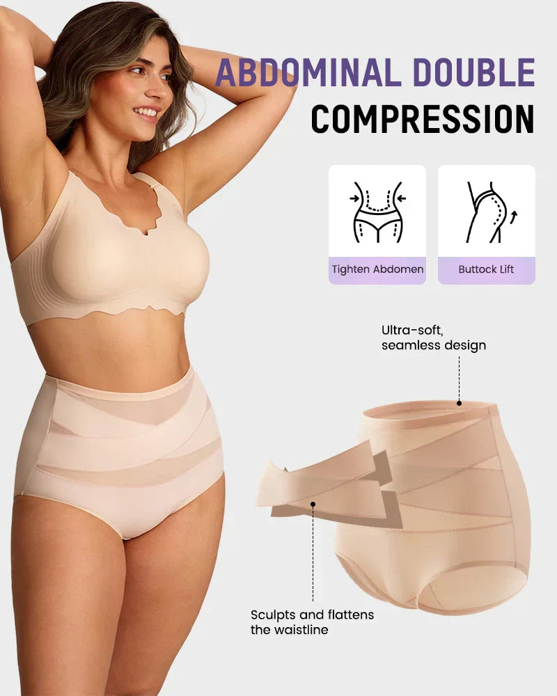 Perla | Culotte a Vita Alta Contenitiva Taglie Forti