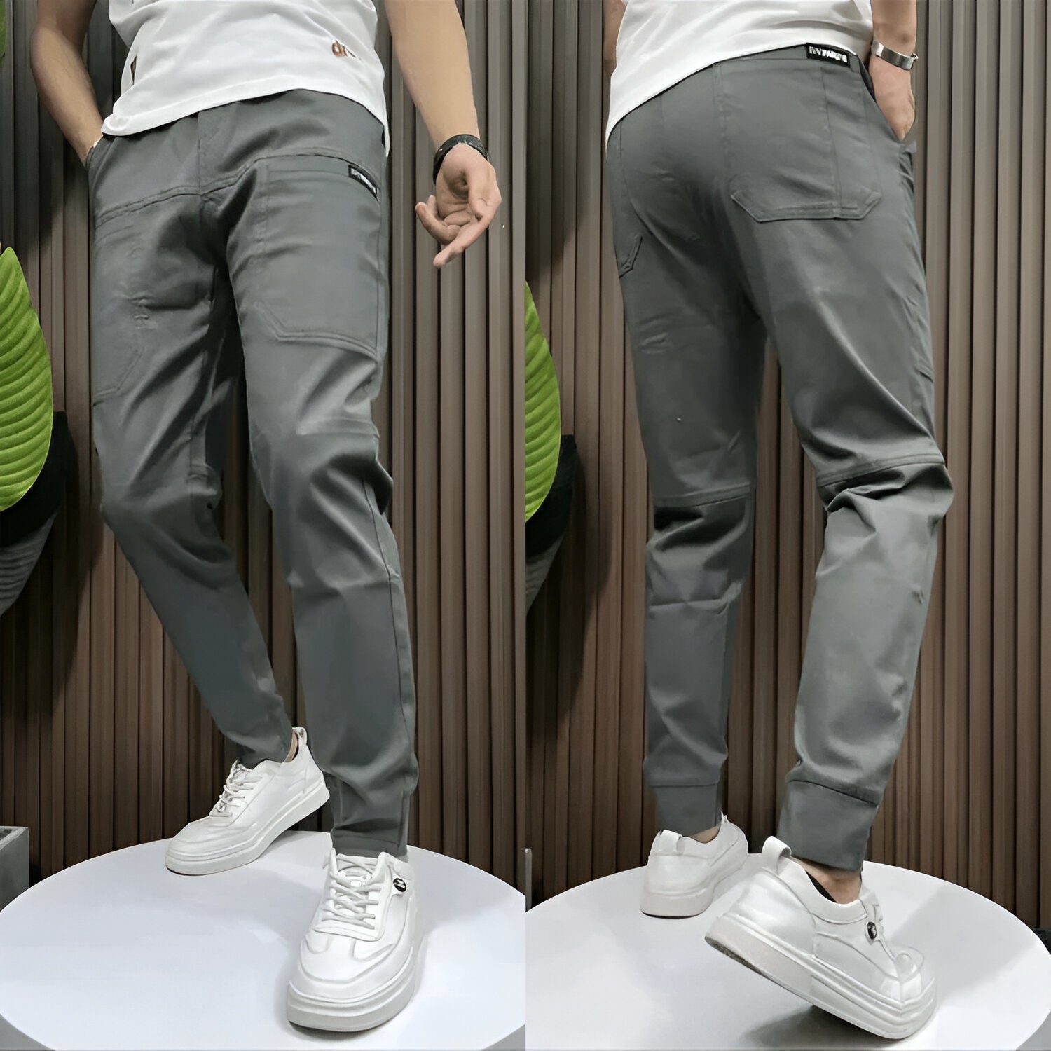 OVIS – Pantaloni cargo elasticizzati di alta qualità