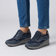 Tosca | Sneakers Comode con Zeppa