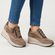 Tosca | Sneakers Comode con Zeppa