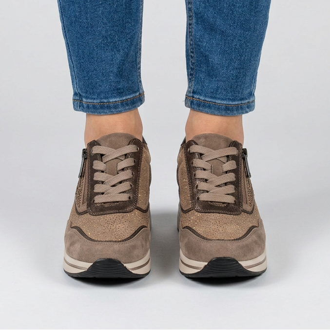 Tosca | Sneakers Comode con Zeppa