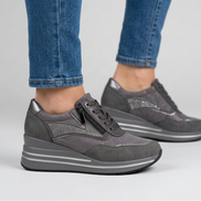 Tosca | Sneakers Comode con Zeppa
